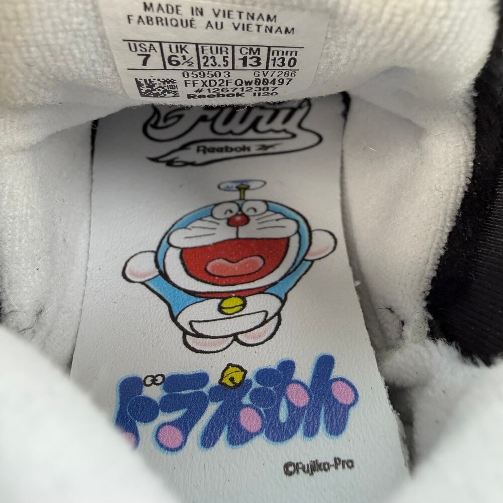 New Atmos x Doraemon x Reebok Insta Pump Fury Sneakers Size 7 - Picture 5 of 7